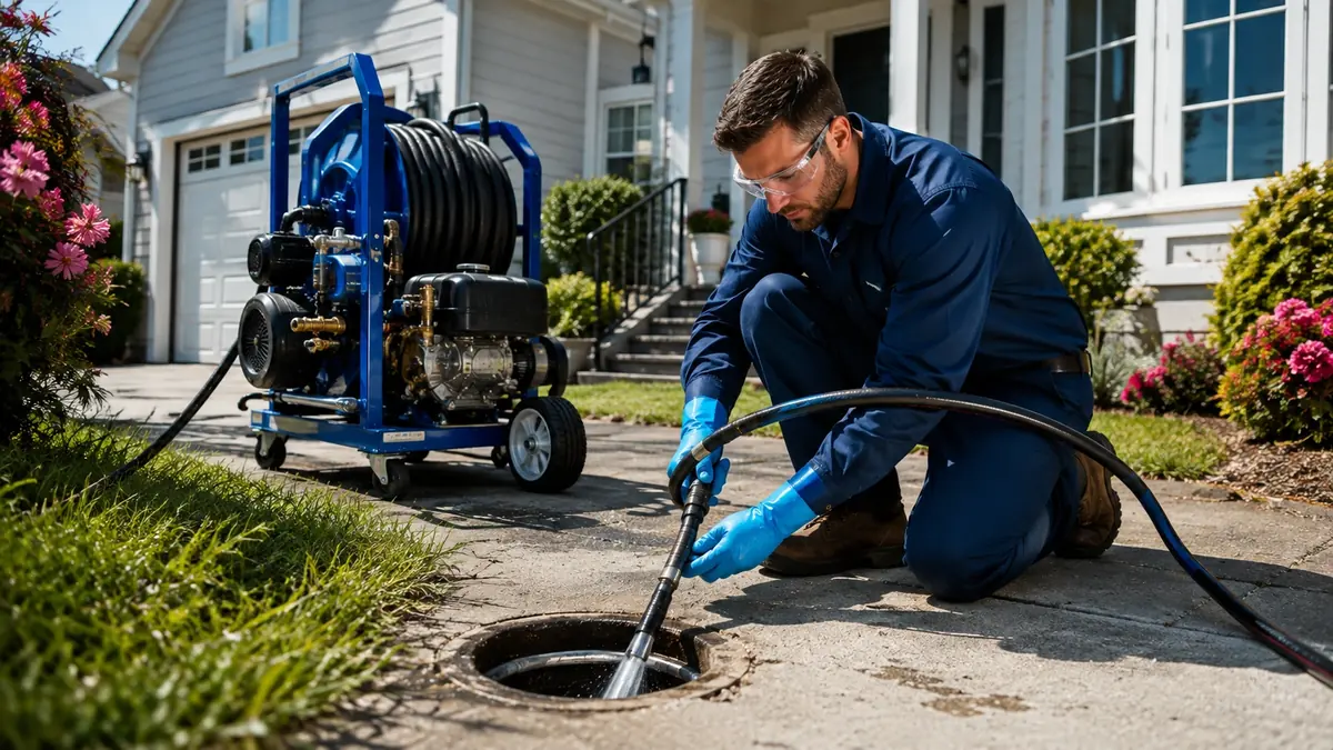 Residential Hydro Jet Drain Cleaning in Westminster