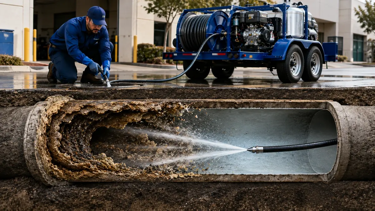 Sewer Pipe Descaling in Westminster